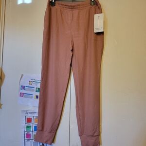 NWT Athleta Mauve Pink Wind Down Sleep Jogger